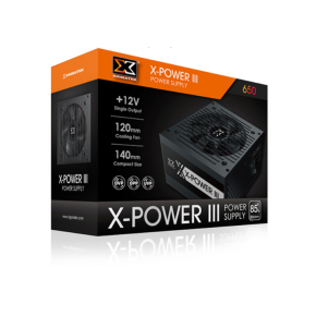 NGUỒN MÁY TÍNH XIGMATEK X-POWER III 650 - 600W - 80 PLUS